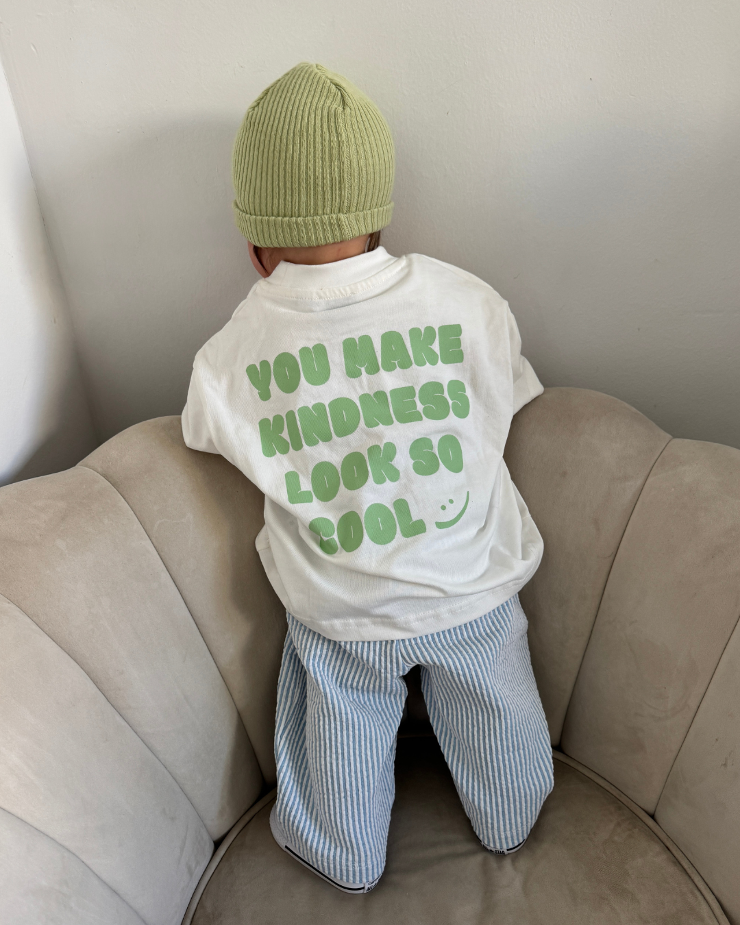 grüner Look