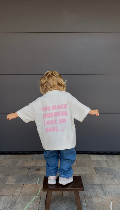 Kindness Shirt Rosa